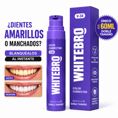 Blanqueador Dental V34 Whitebro